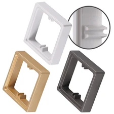 Set of 2 Single Socket Spacers with Screws for Efficient Installation Solutions