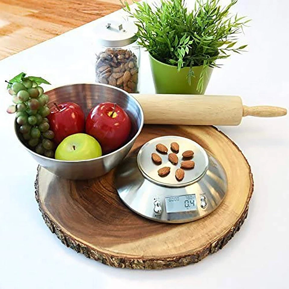 5KG Digital Kitchen Scales Cooking Food Weighing Weight Electronic Scale&Bowl UK - Image 4 of 4