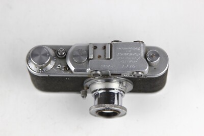 Rare Early FED NKVD Camera USSR Industar 10 50mm f35 No 4646 | eBay