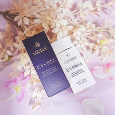 LOOBEE UV Essence Tone-up Sun Cream SPF50+ PA++++ 50ml, Koreanische Kosmetik, Beauty