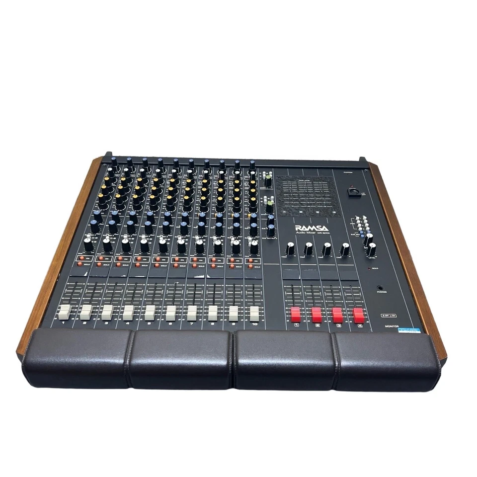 Panasonic RAMSA WR-8210A Audio Mixer 10-Channel Analog LED EQ Phantom Power - Image 2 of 4