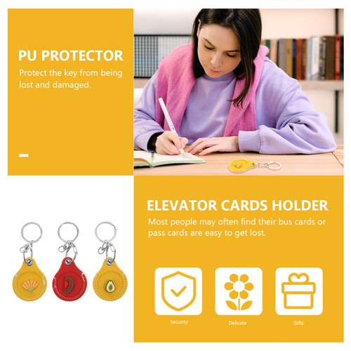 3Pcs Cartoon Cover Access Control Case Access Control Cover - Picture 2 of 12