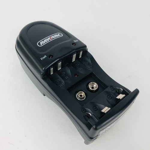 Rayovac Battery Charger Class 2 model PS8 - AA, AAA, 9V