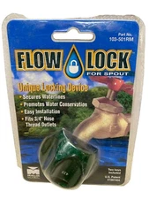Faucet Security Lock 103-501RM ProLine Hose End Locking Device 3/4 in w 2 Keys