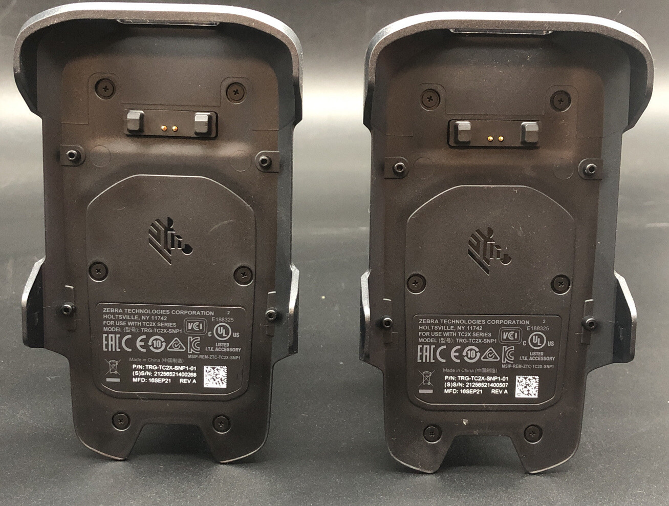 Lot (2)x Zebra TRG-TC2X-SNP1-01 Pistol Grip Trigger Handle for TC20 TC25 Scanner