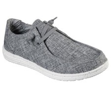 Image of Skechers (210101) Men's Melson-Chad Canvas Shoes in 2 Colour Options 8 to 13
