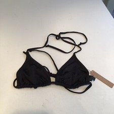 Skims Women  s Triangle Bikini Top Black M