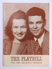 Mr And Mrs North Playbill Belasco Theatre NY Peggy Conklin Albert Hackett 1941