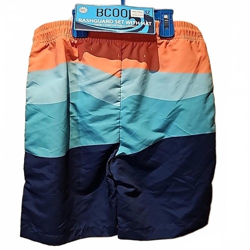 BCOOL rashguard shirt with matching bottoms and hat. NWT have sizes 10 and 12 - Picture 9 of 10
