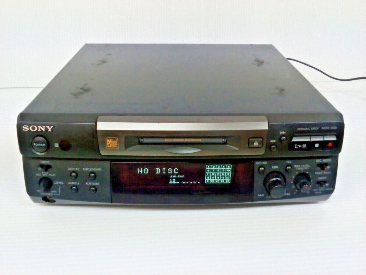 SONY MDS-S38 MD Deck MD Recorder | eBay SONY MDS-S38 MD Deck MD Recorder | eBay
