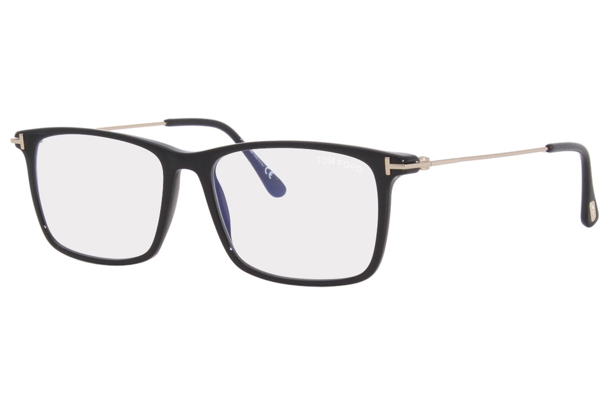 小物 TOM FORD EYEWEAR TF5785DB 001 BK Tom Ford - Square Optical Frame TF5304 (Shiny Black) – Good