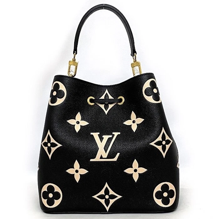 LOUIS VUITTON NeoNoe MM Crossbody Bag Pouch M45497 Black Monogram 