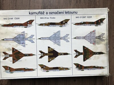 ZF756 PLASTIKOVY MODELS 1/48 maquette avion militaire Kit N° 1 MiG-21