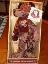 100TH ANNIVERSARY OF TEDDYS TEDDY LIMITED EDITION 1902-2002 IN ORIGINAL BOX