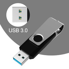 Kootion USB 2.0/ USB 3.0 32GB 64GB 128GB Metal Swivel USB Flash Drive High Speed