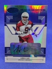 2006 Certified Materials Mirror Blue Signatures Greg Lee Rookie Auto RC 178 /100