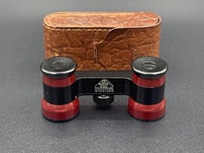 CP.Goerz WIEN Stabilett Pat.ang 37 Opera Theatre Binoculars Glasses Case Austria