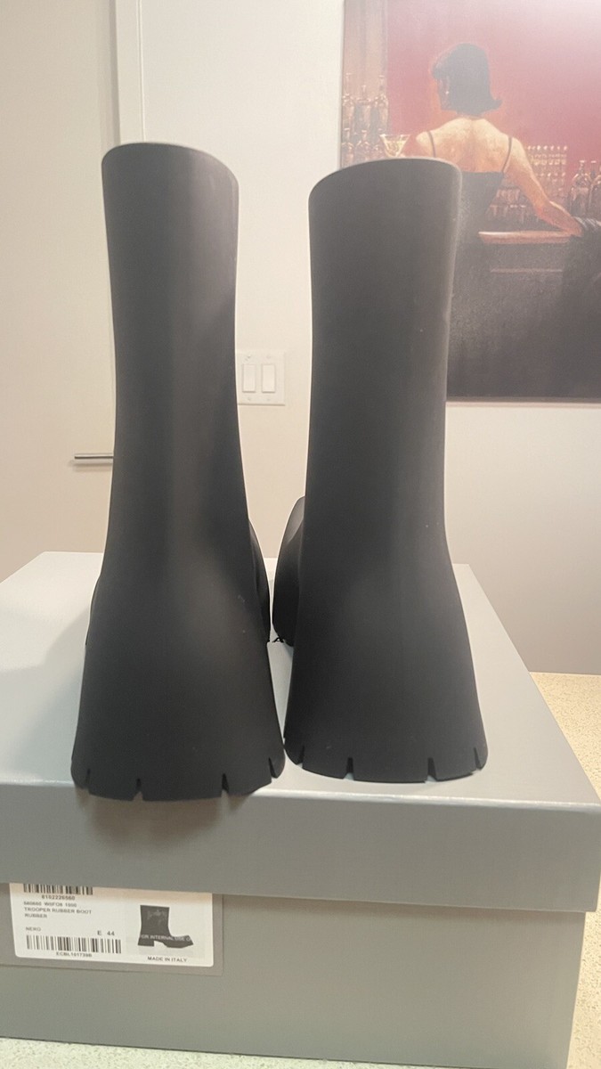 Balenciaga Rubber Trooper Boot US 11 | eBay Balenciaga Rubber Trooper Boot US 11 | eBay