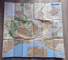 Mariupol city plan Map Donetsk Region Russian Brochure Russian War Ukraine 2022