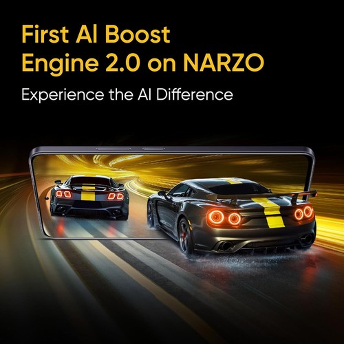 realme NARZO 70 Turbo 5G Factory Unlocked-Dual SIM-Global-128GB-NO USA TARIFFS - 第 3/7 張圖片
