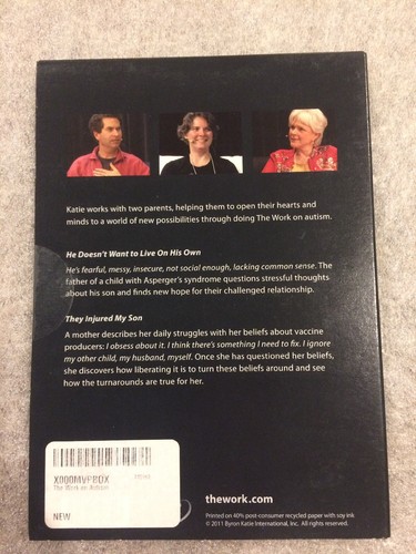 Byron Katie The Work - Parents and Their Children - The Work on Autism DVD - Imagen 2 de 2