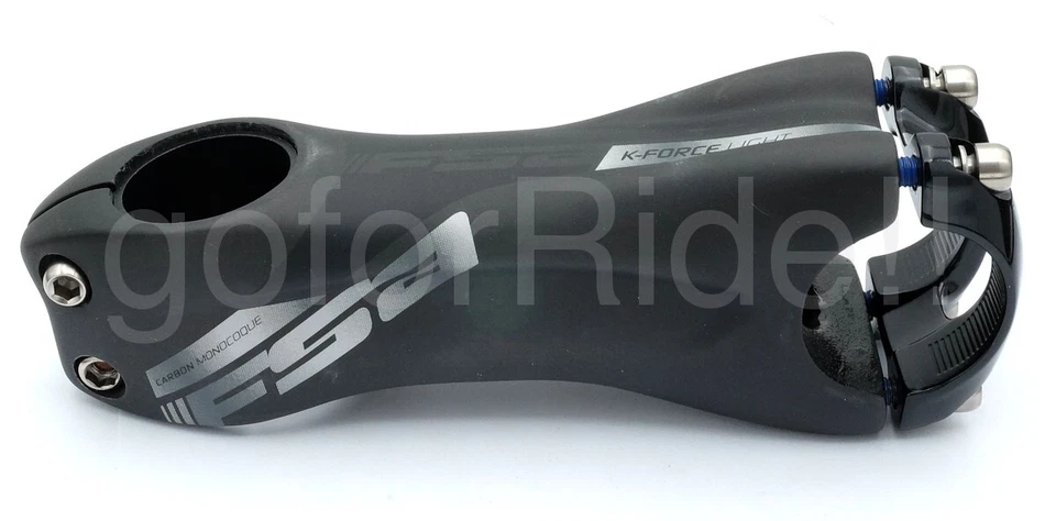 FSA K-Force Light Carbon 31.8 x 110mm Stem, ±6 Deg Road 1-1/4,1-1/8" Steerer - Image 4 of 4