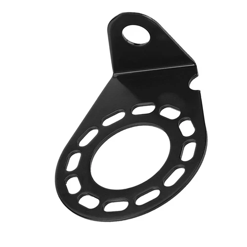 1 Metall Anbauplatte für 7, 13-polige Dose Halterung Anhänger Montageplatte Neu - Picture 4 of 10