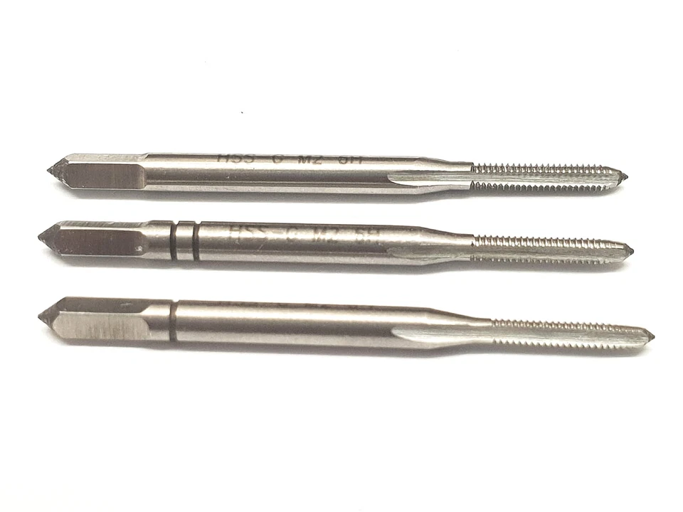 DNI-WERKZEUGE M2 Handgewindebohrer Satz Gewindebohrer Gewindeschneider Gewinde Regelgewinde