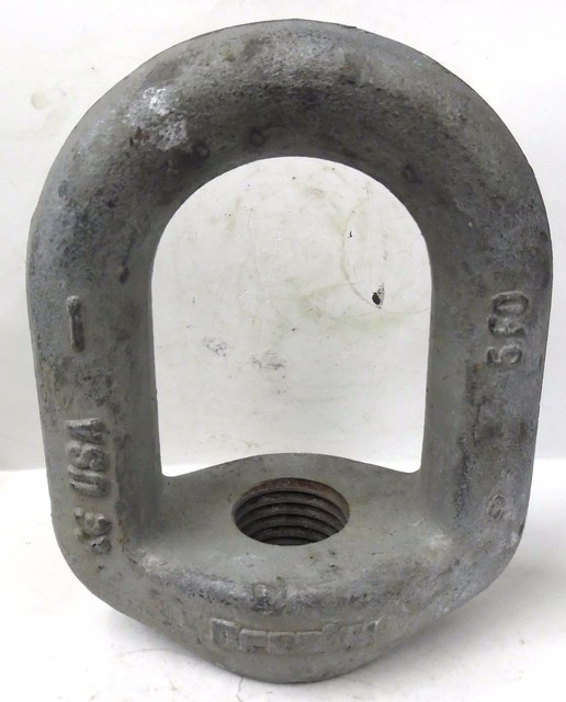 Crosby 1090599 7 Eye Nut Carbon Galvanized 1" Tap Working Load