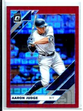 Aaron Judge 2019 Panini Donruss Optic RED Pandora # 121 Yankees SP D #75/99