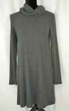 New Michael Stars Sweater Dress Sz Small Cowl Neck USA Pullover Gray $138 