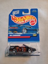 1998 Hot Wheels '95 Camaro Convertible #881 Black 19527 Mattel 3SP Wheels India