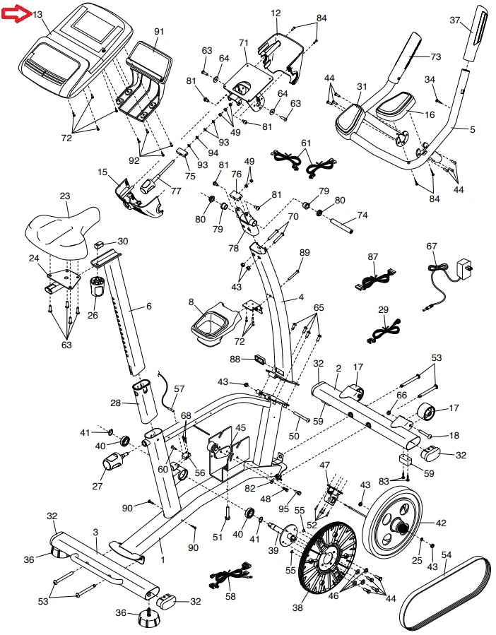 healthrider n35 exercise bike