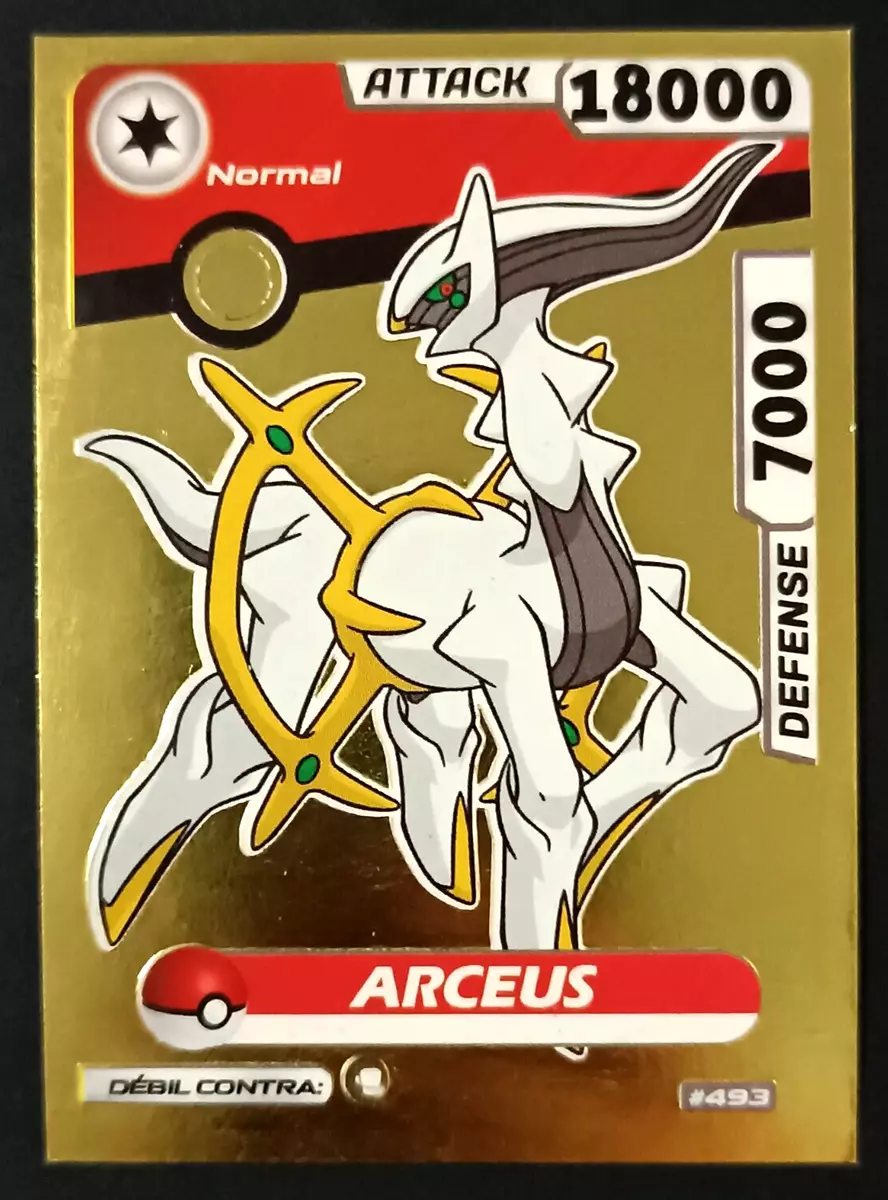 Arceus - #493 -  Pokédex