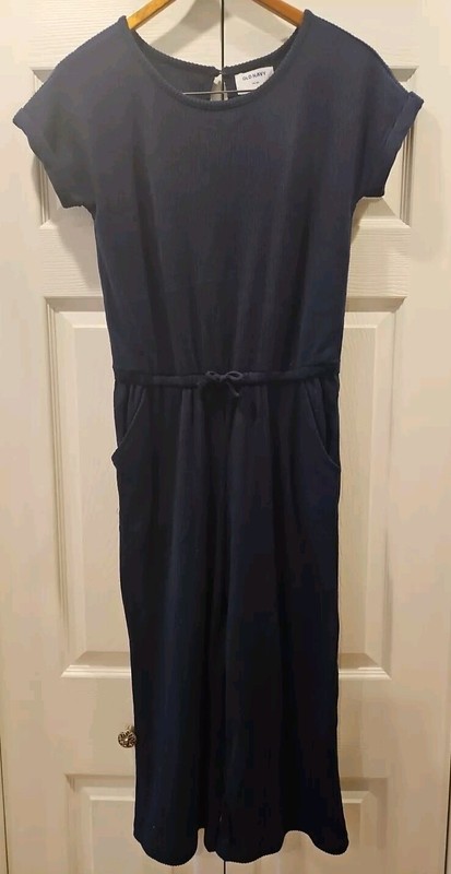 Old Navy Girls Dark Blue Pantsuit Jumpsuit XL 16