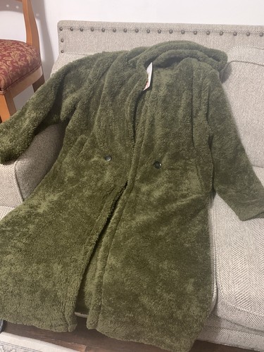 PRETTYGARDEN Women's 2023 Winter Coats Fuzzy Fleece Long Hooded Jackets Size L - Picture 8 of 8