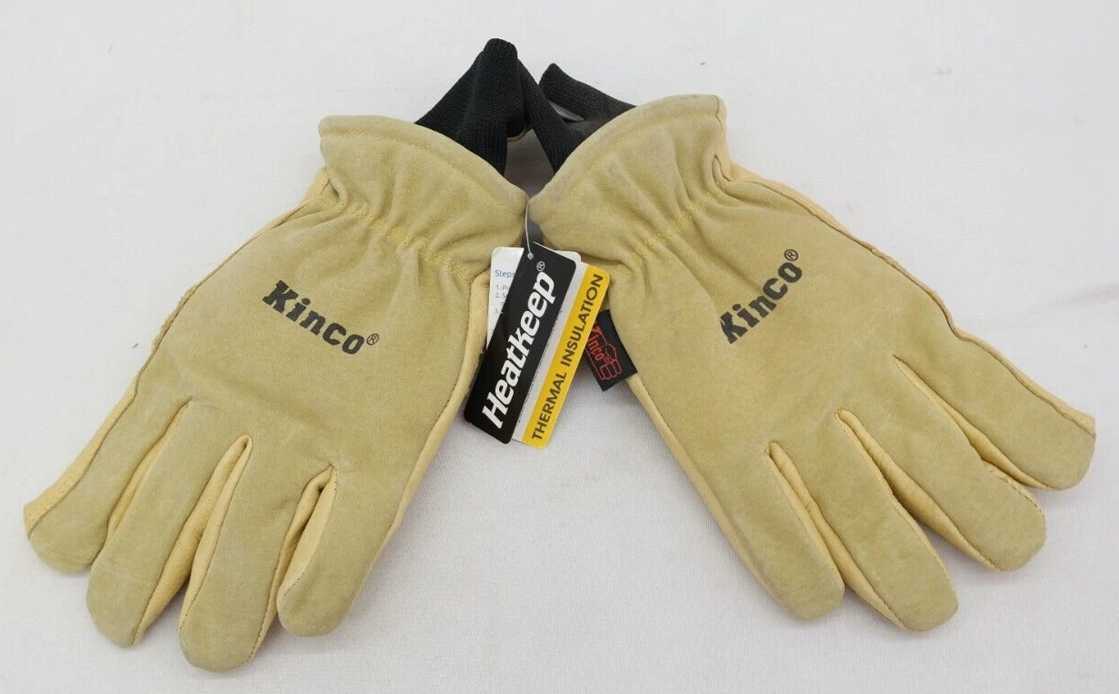 Kinco Heatkeep Leather Thermal Insulation Winter Gloves TF