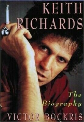 Keith Richards : The Biography Victor Bockris 1st ED1st Print HC w/DJ Music Rock
