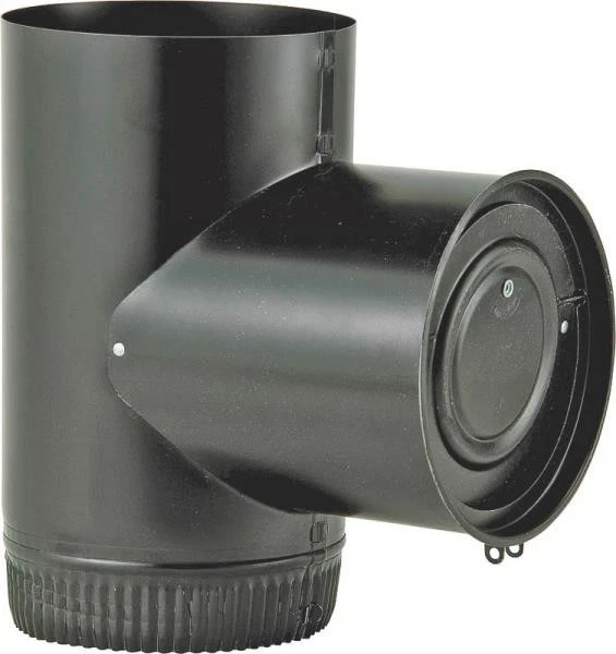 NEW US STOVE BD-06 6 BLK STOVE PIPE DRAFT CONTROL DAMPER BAROMETRIC TEE  3987492 86738240604 | eBay