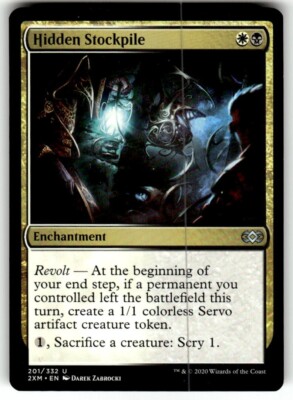 MTG Magic the Gathering Hidden Stockpile (201/503) Double Masters NM