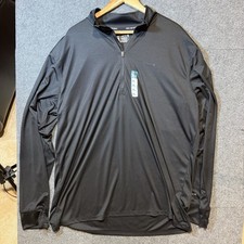 Carhartt Men’s Quarter Zip Pullover Green XXL Relaxed Fit