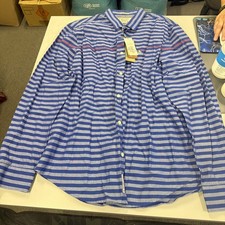 Penguin New Longsleeve Collared Shirt Button Up Striped
