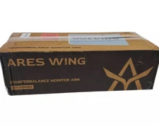 Ares Wing Heavy Duty Counterbalance Computer Monitor Arm GDT1004WH White