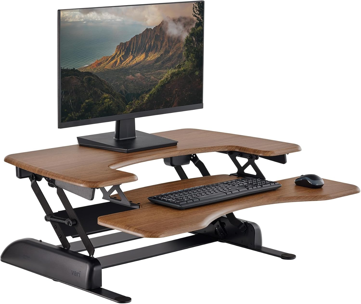 Vari Varidesk Pro plus 36 Standing Desk Converter – 11 Height Settings + Spring