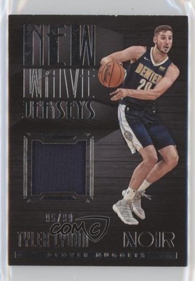 2017-18 Panini Noir New Wave Jerseys 95/99 Tyler Lydon #NW-TL 5w7