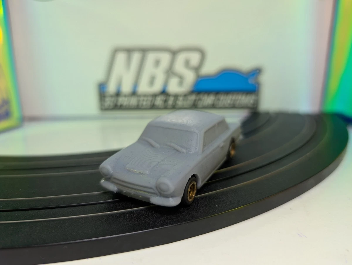 AFX Slot Car 3d Printed Body Mk1 Lotus Cortina Suit Mega G+ 1.7