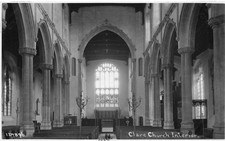 Clare Suffolk England~Kircheninterieur~1920er...