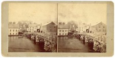 MAINE SV - South Thomaston Bridge - J Henry Allen 1870s