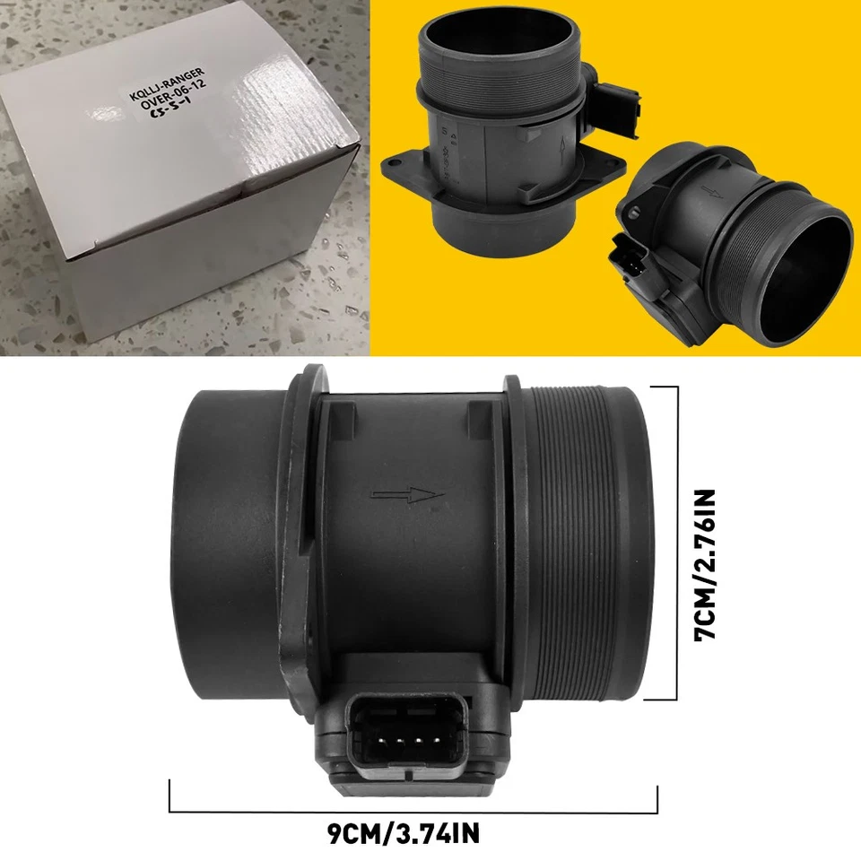 MAF Mass Air Flow Sensor For Land Rover Discovery Range Rover Sport 4R8Q12B579AC - Image 2 of 4