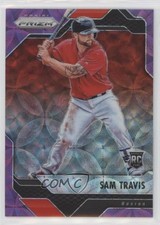 2017 Panini Chronicles Prizm Purple Scope Prizm 43/99 Sam Travis #25 2l7